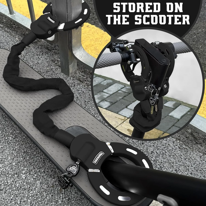 CuffGuard Anti-Theft Lock with Keys for Electric Scooter