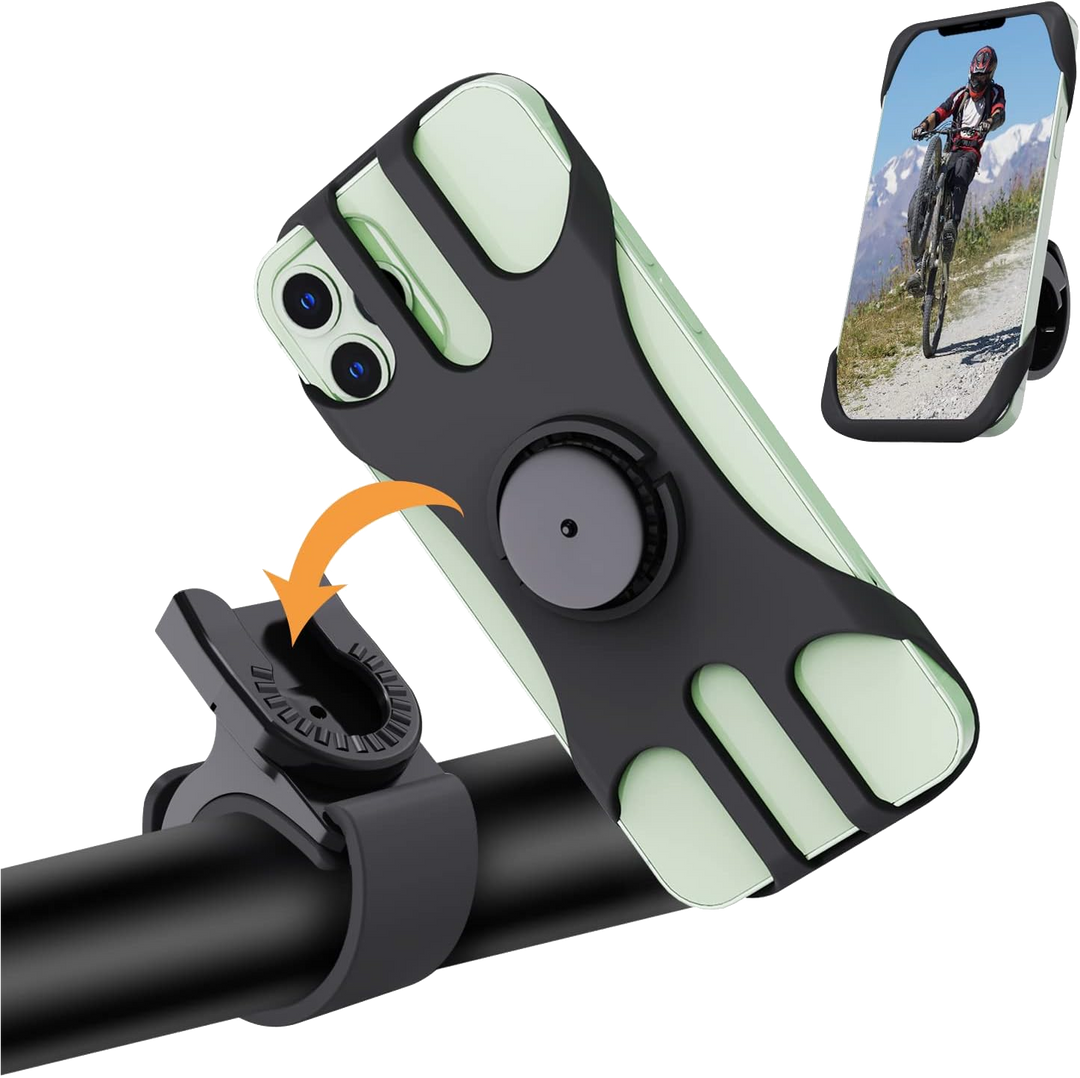 Support de Téléphone SwiftHold 360° pour Trottinette Électrique