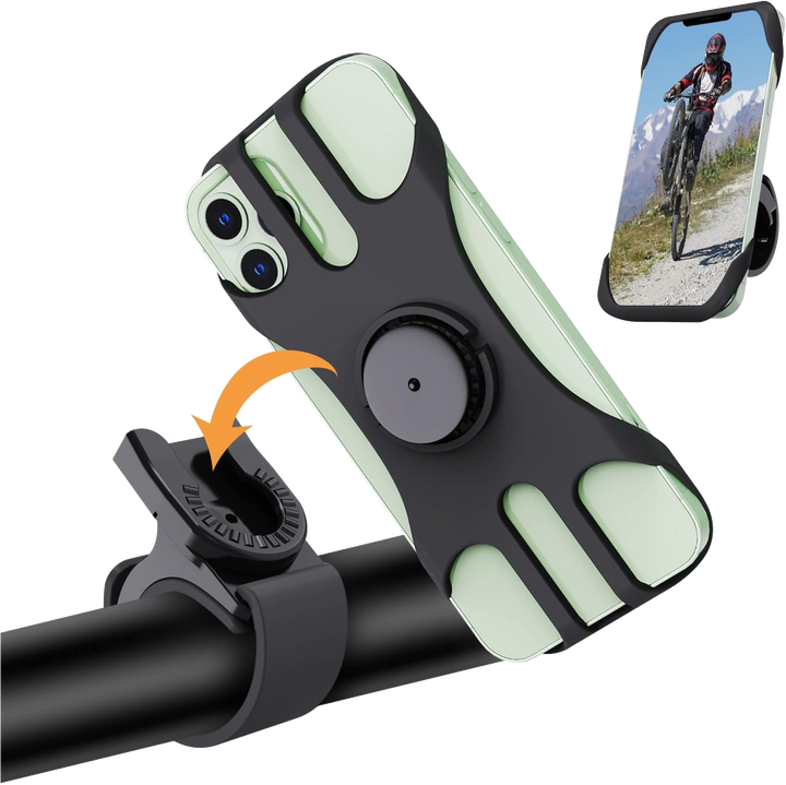 Support de Téléphone SwiftHold 360° pour Trottinette Électrique